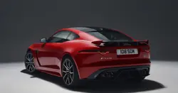 Jaguar F-Type SVR Coupe Rear 3-Quarter View