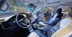 MG Euniq 7 Dashboard View