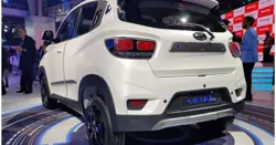 Mahindra eKUV100 Rear 3-Quarter View