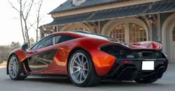 McLaren P1  Rear 3-Quarter View
