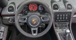 Porsche Boxster GTS Dashboard View
