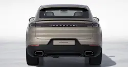 Porsche Cayenne Coupe Rear View