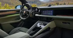 Porsche Macan EV 4S Dashboard View