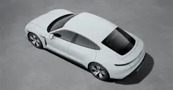 Porsche Taycan 4S Aerial View