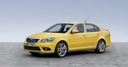 Skoda Octavia (2010) Left Front 3-Quarter View