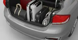 Toyota Belta Boot Space View
