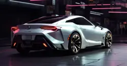 Toyota Celica Right Rear 3-Quarter View