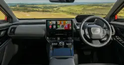 Toyota bZ4X Dashboard View