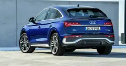 Audi Q5 Sportback Rear 3-Quarter View