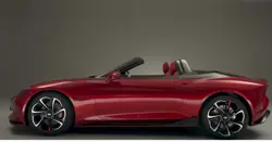 MG Cyberster Side View