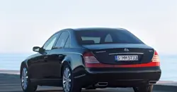 Maybach 57 (2010) Rear 3-Quarter View