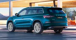 New Skoda Kodiaq Rear 3-Quarter View