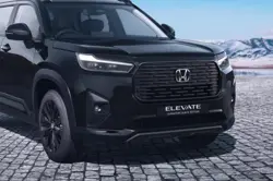 Honda Elevate Black Edition All Black Front Design