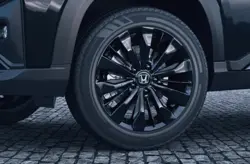 Honda Elevate Black Edition Gloss Black Painted Multi-Spoke R17 Alloy Wheels