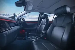 Honda Elevate Black Edition Sporty Black Seats with Black Stitching