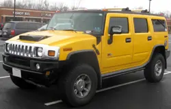 Hummer H2 Closeup Shot