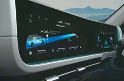 Hyundai Creta Electric Infotainment and Cluster (Dual Curvilinear Screens)