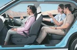 Hyundai Creta Electric Spacious Cabin - Generous Legroom & Kneeroom