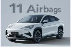 BYD Sealion 7 11 Airbags