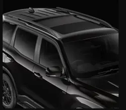 Mahindra Scorpio-N Carbon Edition Dark Galvano Finished Roof Rails