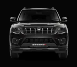 Mahindra Scorpio-N Carbon Edition Front Facia With Smoked Chrome And Dark Trims