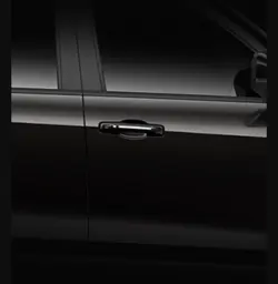 Mahindra Scorpio-N Carbon Edition Smoked Chrome Door Handles With Request Sensor