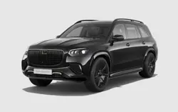 Mercedes Maybach GLS 600 Night Series Front 3-Quarter View