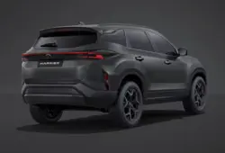Tata Harrier Stealth Edition Rear 3-Quarter View