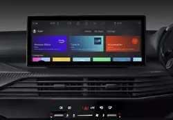 Tata Harrier Stealth Edition Touchscreen Infotainment System
