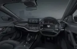 Tata Safari Stealth Edition Dashboard