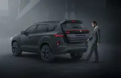 Tata Safari Stealth Edition Gesture-Controlled Powered Tailgate