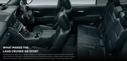 Toyota Land Cruiser 300 GR-S Interior