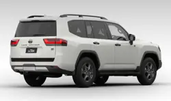 Toyota Land Cruiser 300 GR-S Rear 3-Quarter View