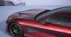 Aston Martin Vanquish Closeup Shot