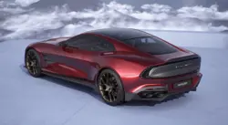 Aston Martin Vanquish Rear 3-Quarter View