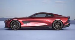 Aston Martin Vanquish Side View