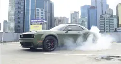 Dodge Challenger SRT HELLCAT Action Shot