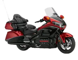 2015 Honda Gold Wing Left Side Front 3-Quarter Rear View