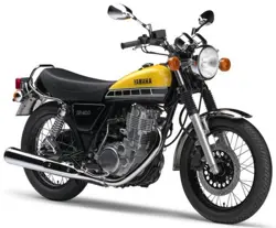 2016 Yamaha SR400 Front 3-Quarter