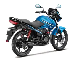 2017 Hero Glamour Fi Rear 3-Quarter