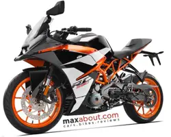 2017 KTM RC 390 Front 3-Quarter