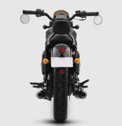 2022 Yezdi Roadster Dark Rear View