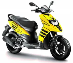 Aprilia Storm 125 in Yellow Color