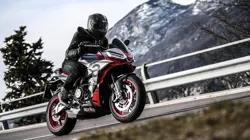Aprilia Tuono 660 Action Shot
