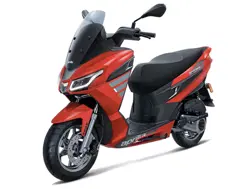 Aprilia SXR 125 Front 3-Quarter View