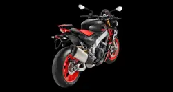 Aprilia Tuono V4 Rear 3-Quarter View