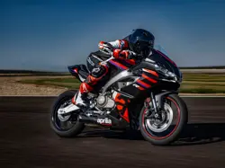 Aprilia RS 457 Action Shot