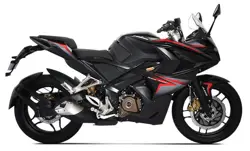 Bajaj Pulsar RS200 'Fear the Black' Edition Side View