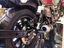 Benelli Motobi 200 EVO Close-up Shot