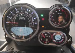 BS6 RE Himalayan Sleet Grey Instrument Console (Source: TeamBHP)